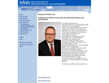 Tablet Screenshot of hfnh.ch